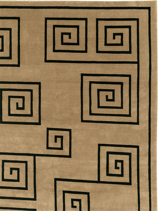 Modern Tibetan Contemporary Large Square Carpet, No.33323 - Gss