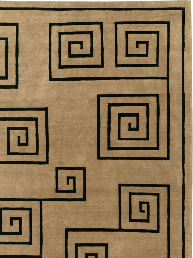 Modern Tibetan Contemporary Large Square Carpet, No.33323 - Gss