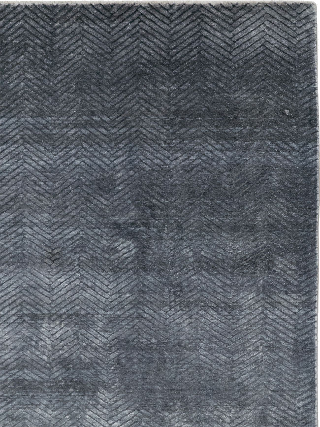Modern Tibetan Accent Carpet, No.33324 - Gss