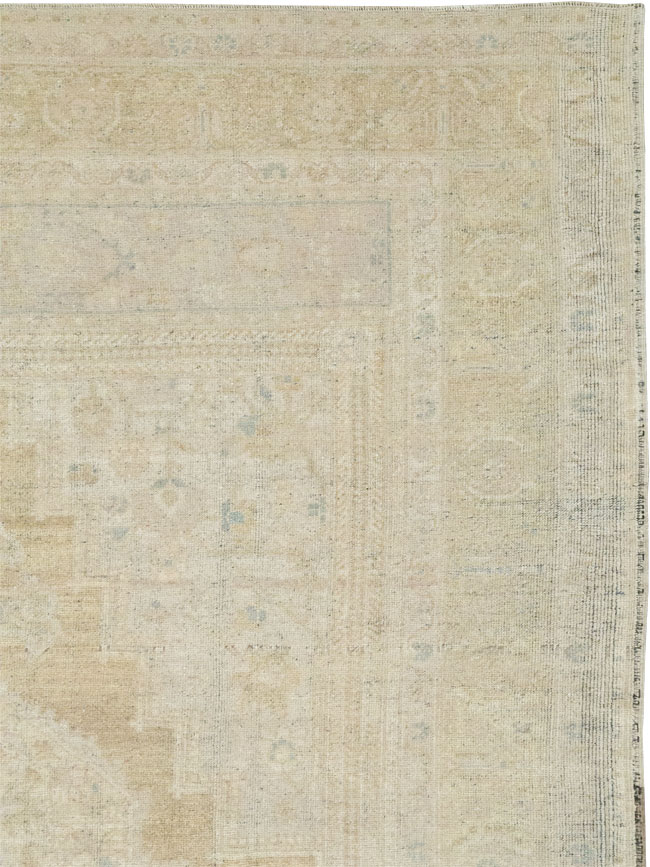 Vintage Turkish Oushak Long and Narrow, No.33329 - Gss