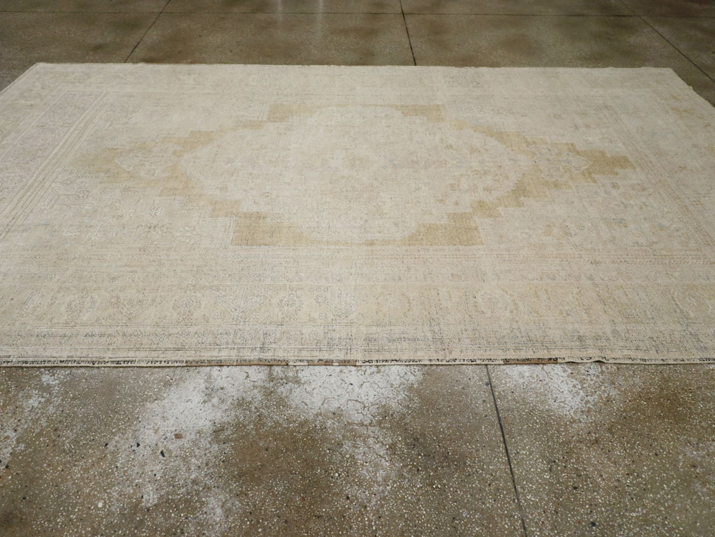 Vintage Turkish Oushak Long and Narrow, No.33329 - Gss