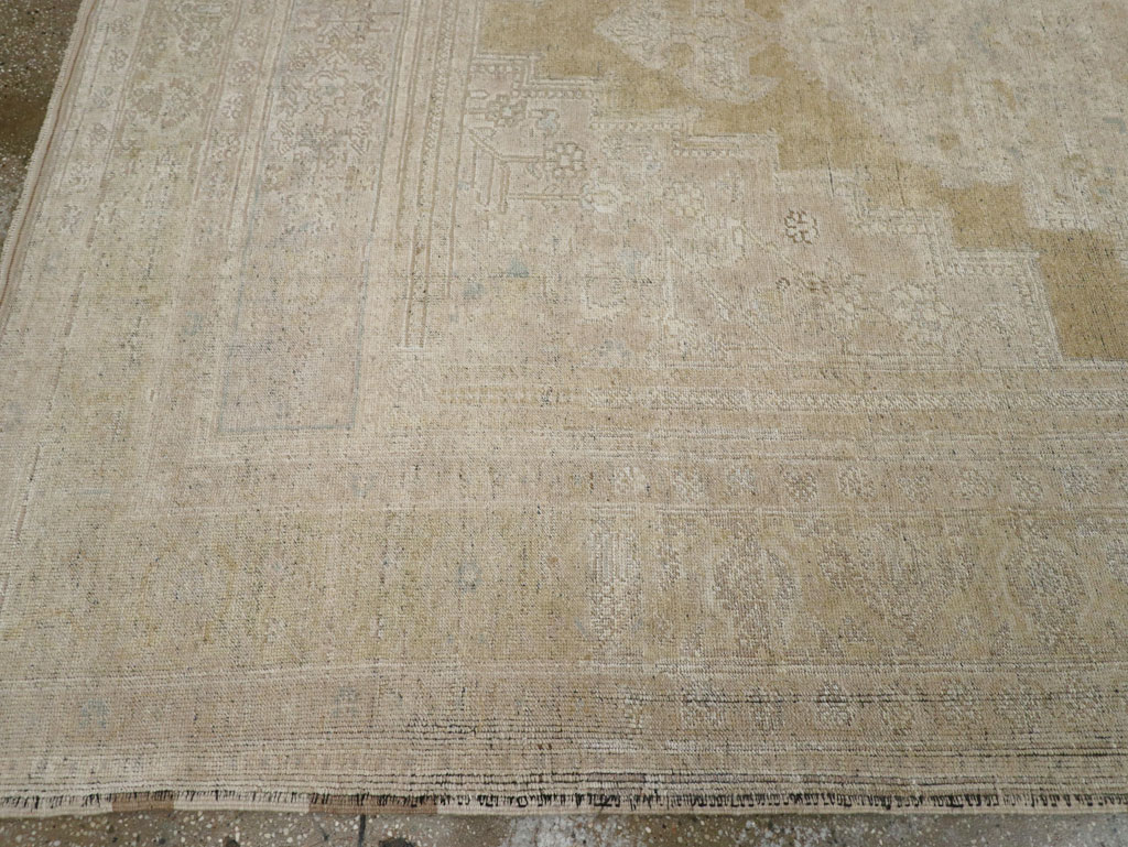 Vintage Turkish Oushak Long and Narrow, No.33329 - Gss