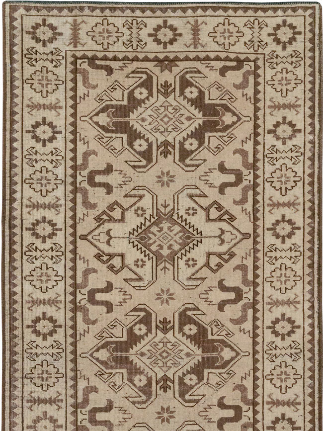 Vintage Turkish Anatolian Long Runner, No.33331 - Gss