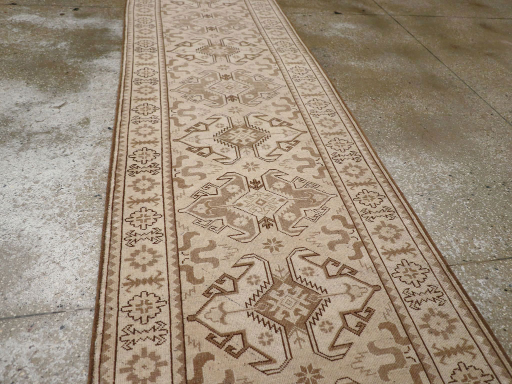 Vintage Turkish Anatolian Long Runner, No.33331 - Gss