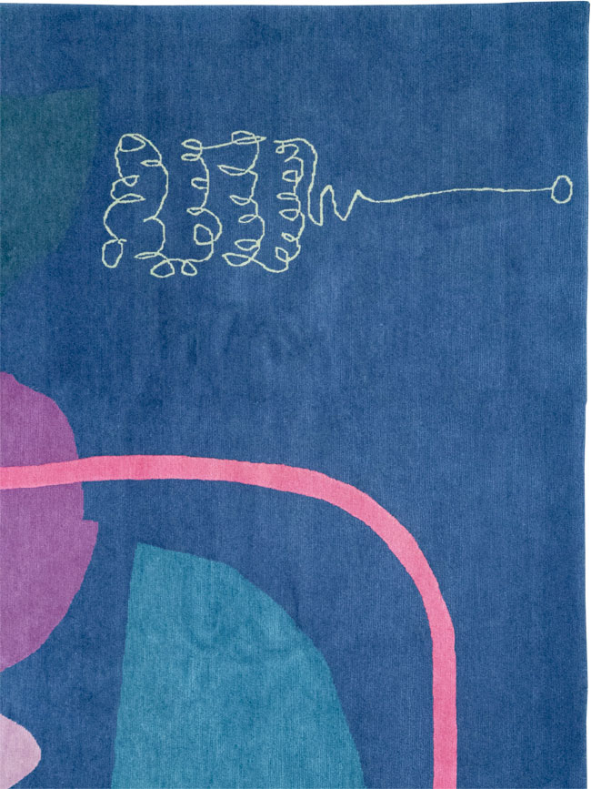 Modern Tibetan Art Deco Gallery Carpet, No.33332 - Gss