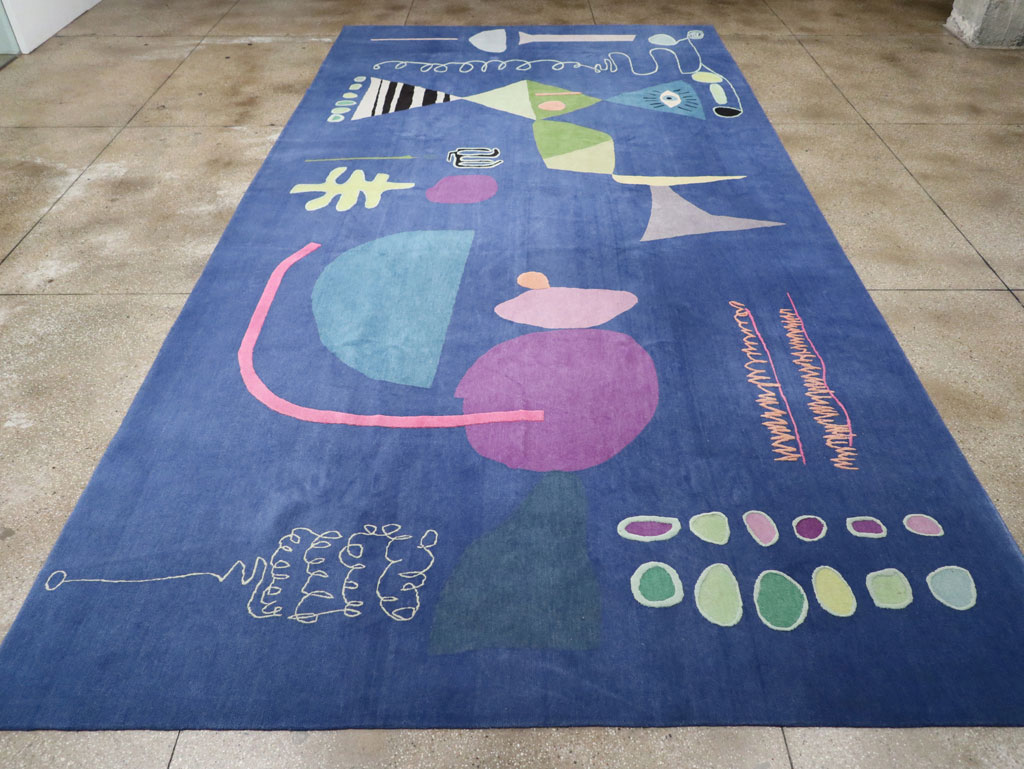 Modern Tibetan Art Deco Gallery Carpet, No.33332 - Gss