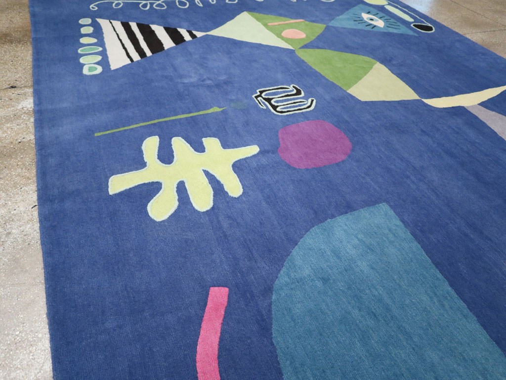 Modern Tibetan Art Deco Gallery Carpet, No.33332 - Gss