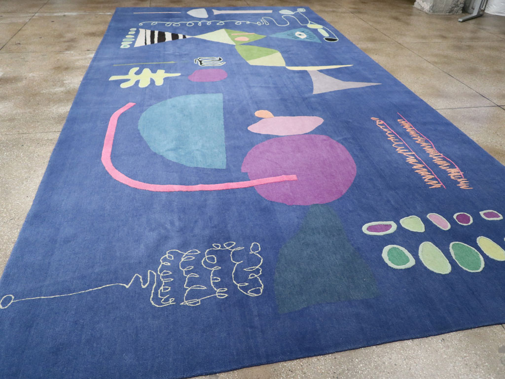 Modern Tibetan Art Deco Gallery Carpet, No.33332 - Gss