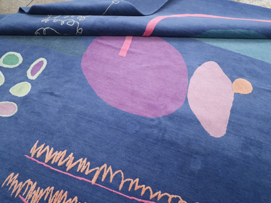 Modern Tibetan Art Deco Gallery Carpet, No.33332 - Gss