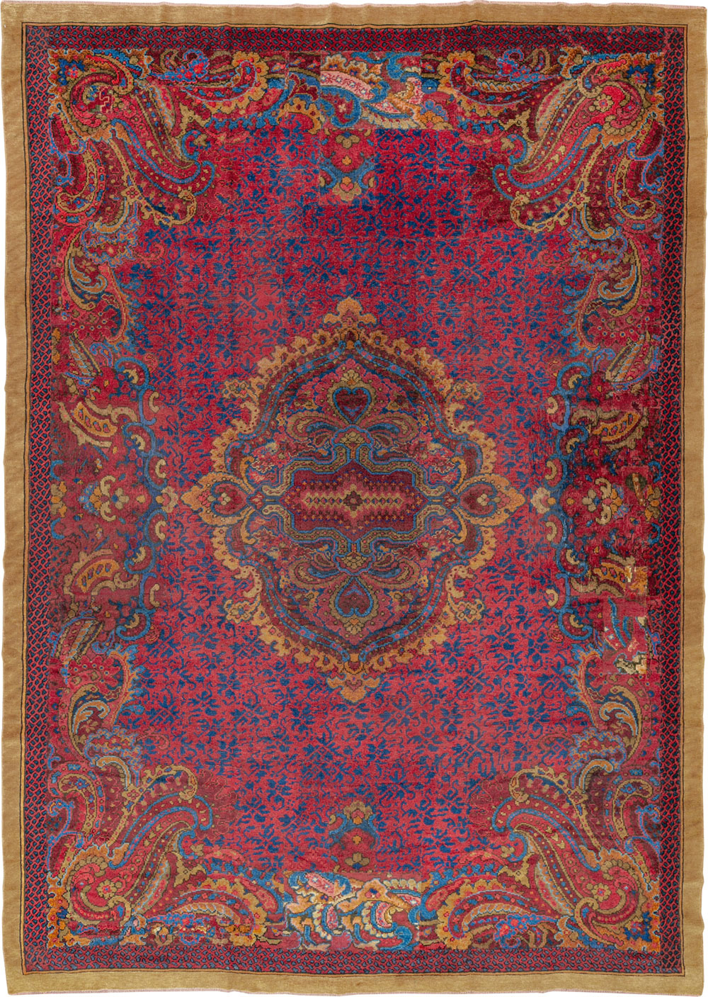 Antique Irish Donegal Oversize Carpet, No.33333 - Gss
