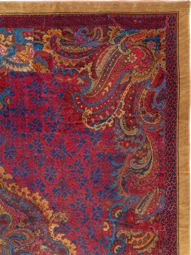 Antique Irish Donegal Oversize Carpet, No.33333 - Gss
