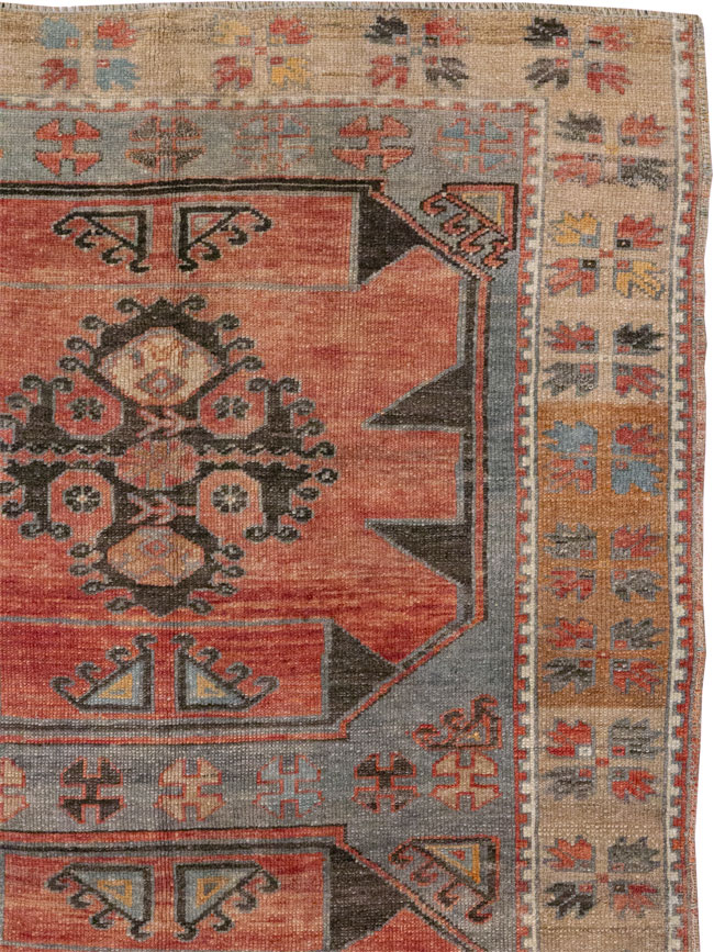 Vintage Turkish Anatolian Long Runner, No.33338 - Gss