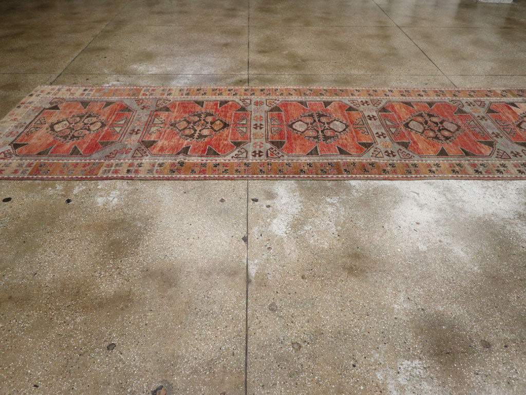 Vintage Turkish Anatolian Long Runner, No.33338 - Gss