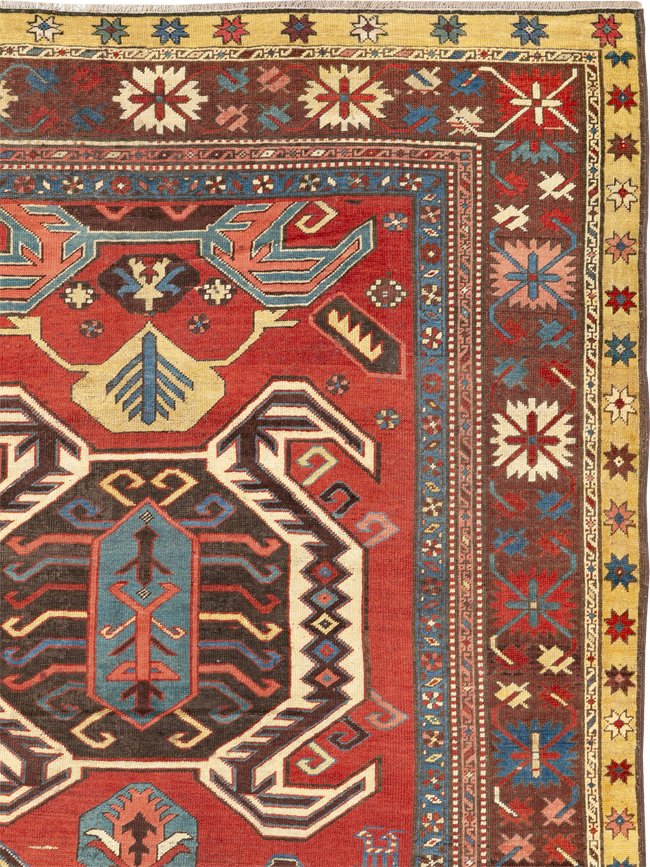 Antique Persian Northwest Wide Gallery Runner, No.33355 - Gss