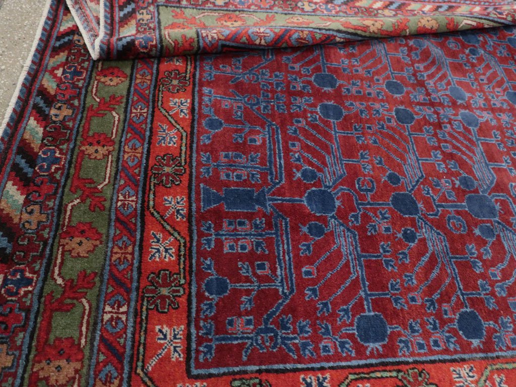 Antique East Turkestan Khotan Accent Rug, No.33356 - Gss