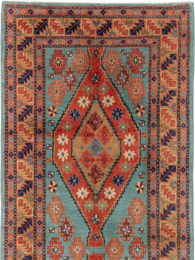Antique East Turkestan Khotan Long Runner, No.33357 - Gss