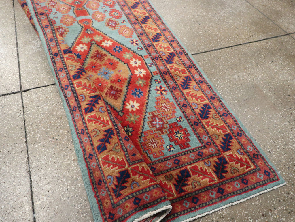 Antique East Turkestan Khotan Long Runner, No.33357 - Gss