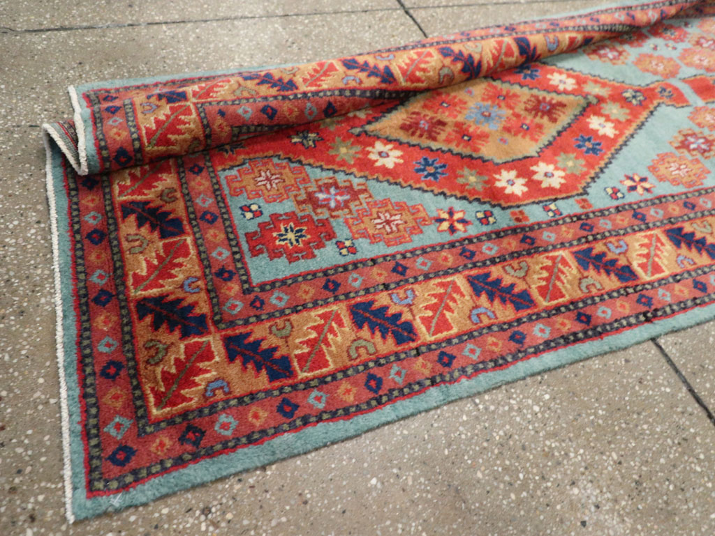 Antique East Turkestan Khotan Long Runner, No.33357 - Gss