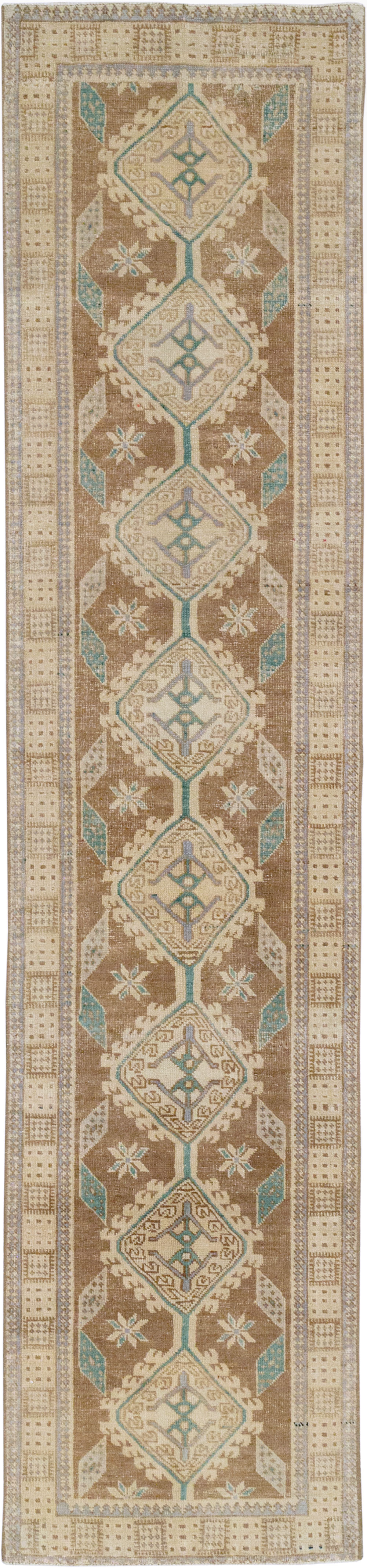 Vintage Persian Serab Runner, No.33358 - Gss
