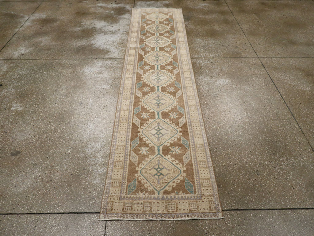 Vintage Persian Serab Runner, No.33358 - Gss