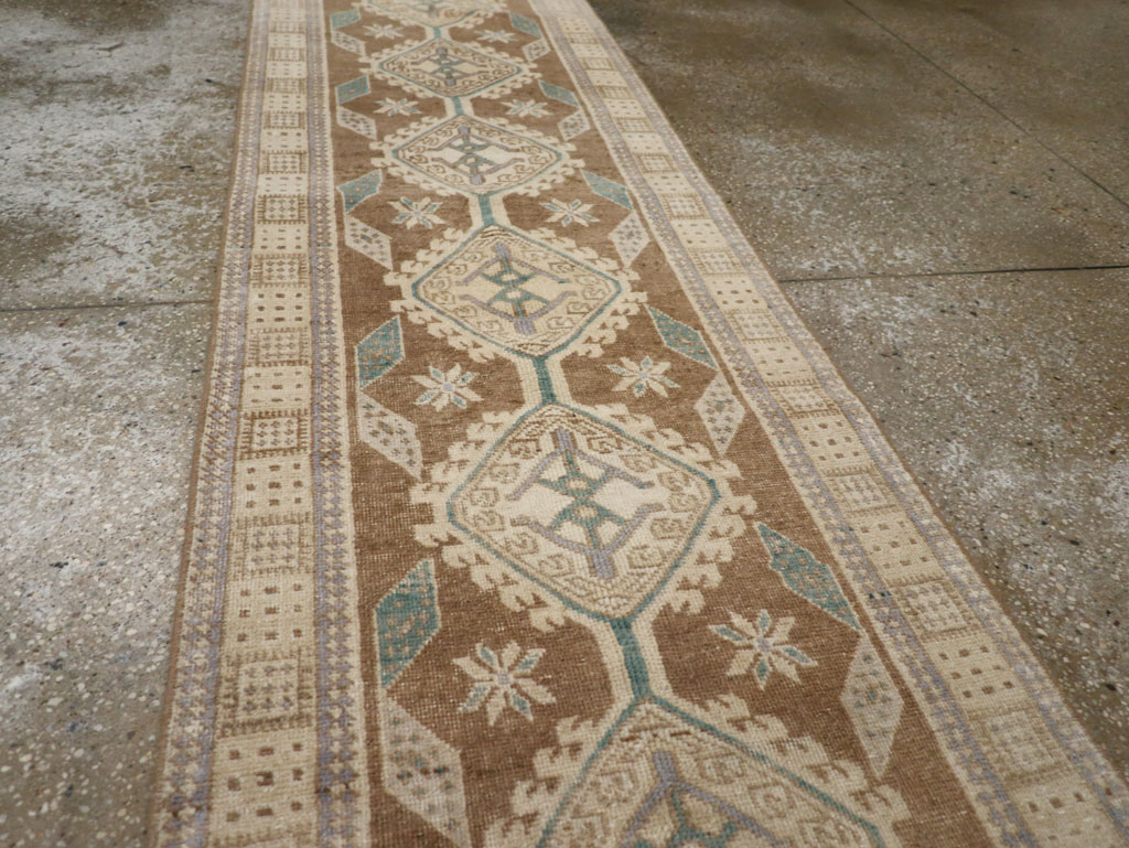 Vintage Persian Serab Runner, No.33358 - Gss