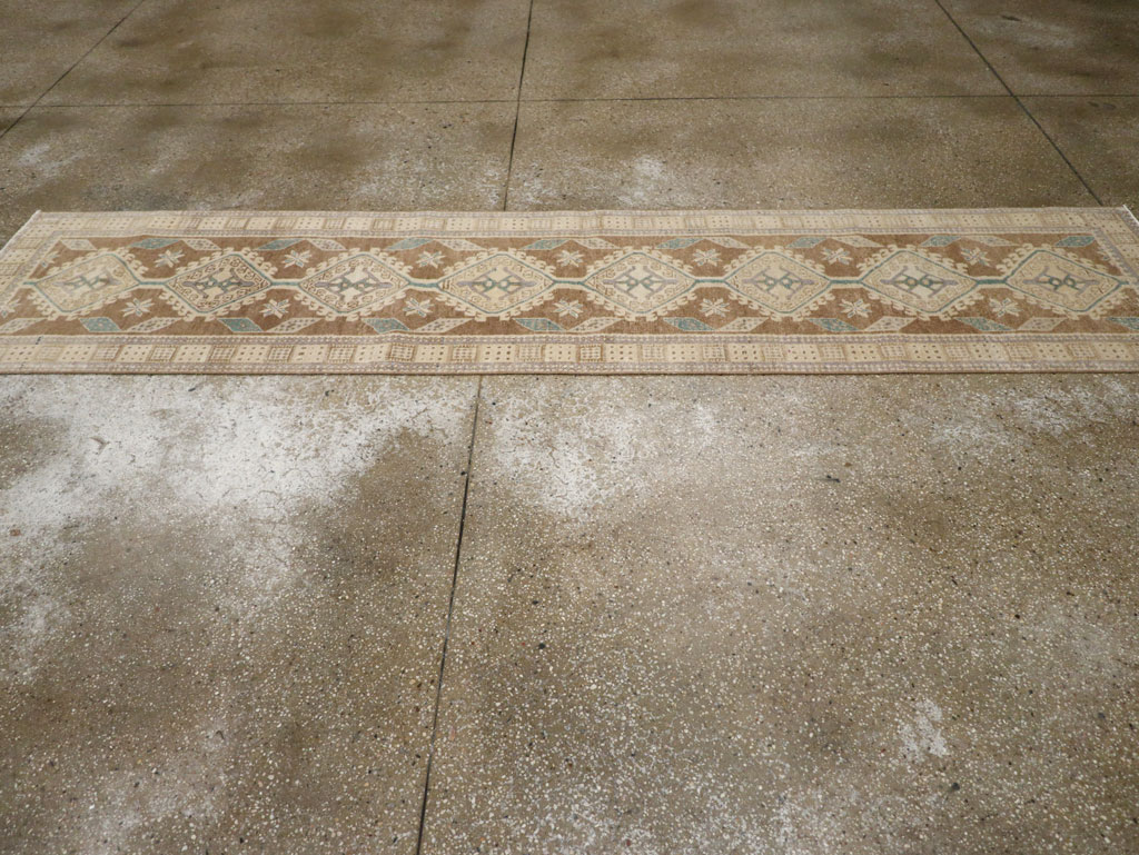 Vintage Persian Serab Runner, No.33358 - Gss