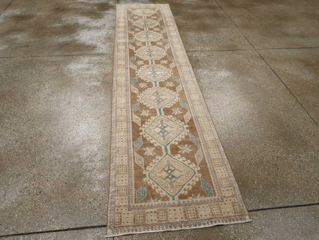 Vintage Persian Serab Runner, No.33358 - Gss