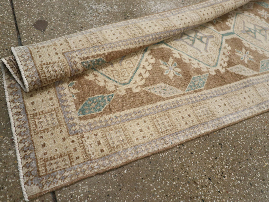 Vintage Persian Serab Runner, No.33358 - Gss