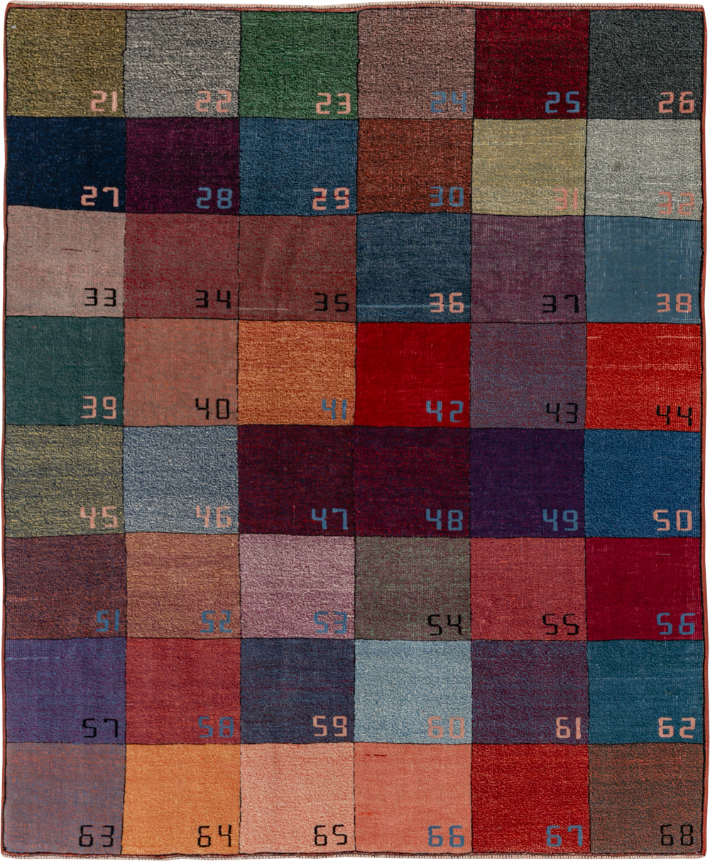 Vintage Turkish Anatolian Accent Rug, No.33364 - Gss