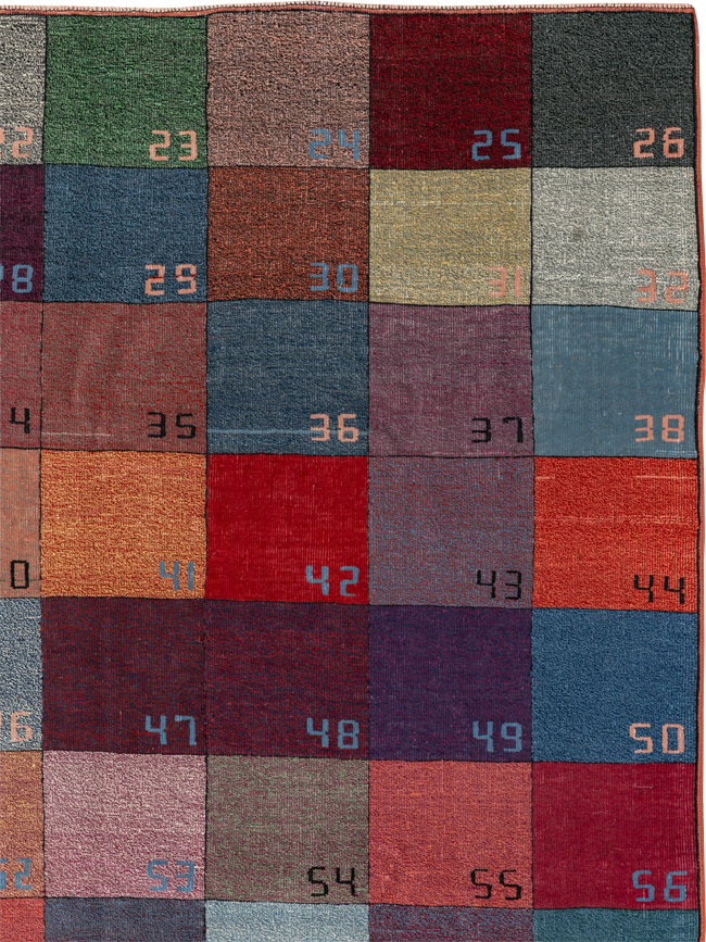 Vintage Turkish Anatolian Accent Rug, No.33364 - Gss