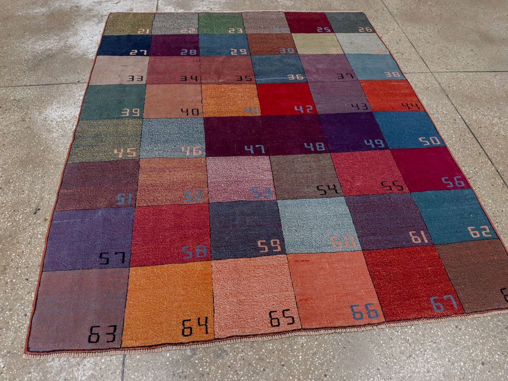 Vintage Turkish Anatolian Accent Rug, No.33364 - Gss