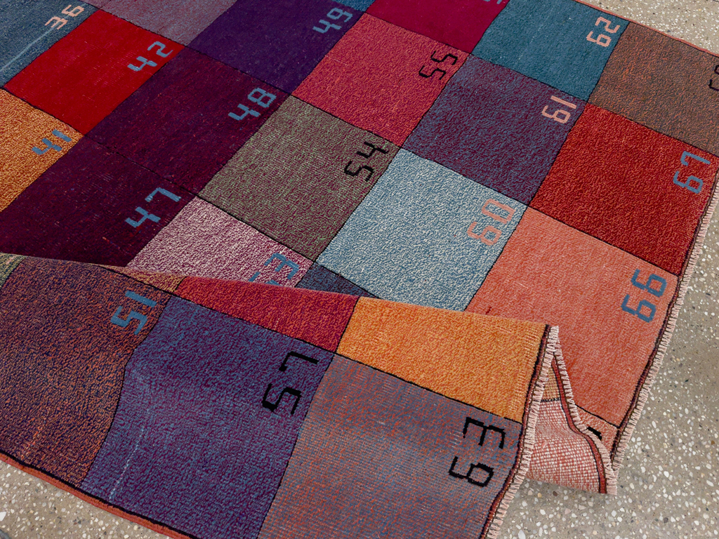 Vintage Turkish Anatolian Accent Rug, No.33364 - Gss