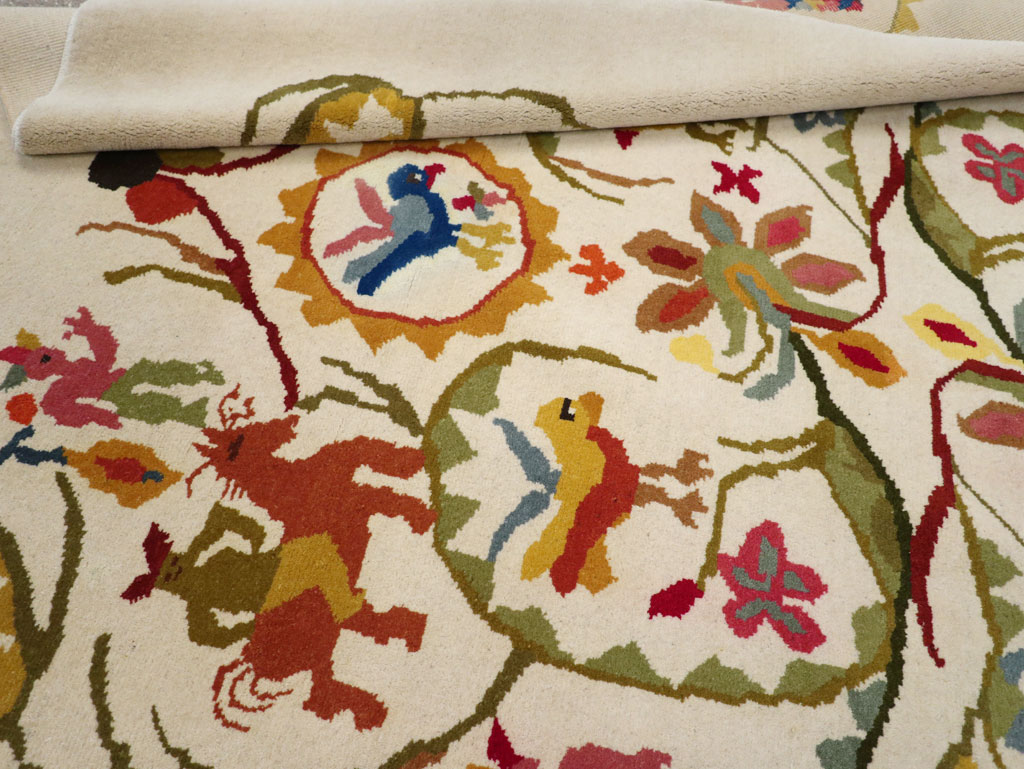 Mid-20th Century Art Deco Carpet By Olga Fisch, No.33367 - Gss