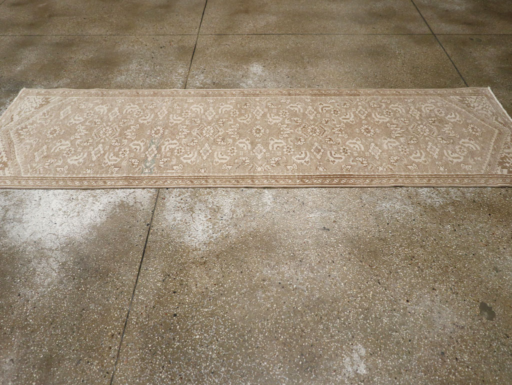 Vintage Persian Malayer Runner, No.33370 - Gss