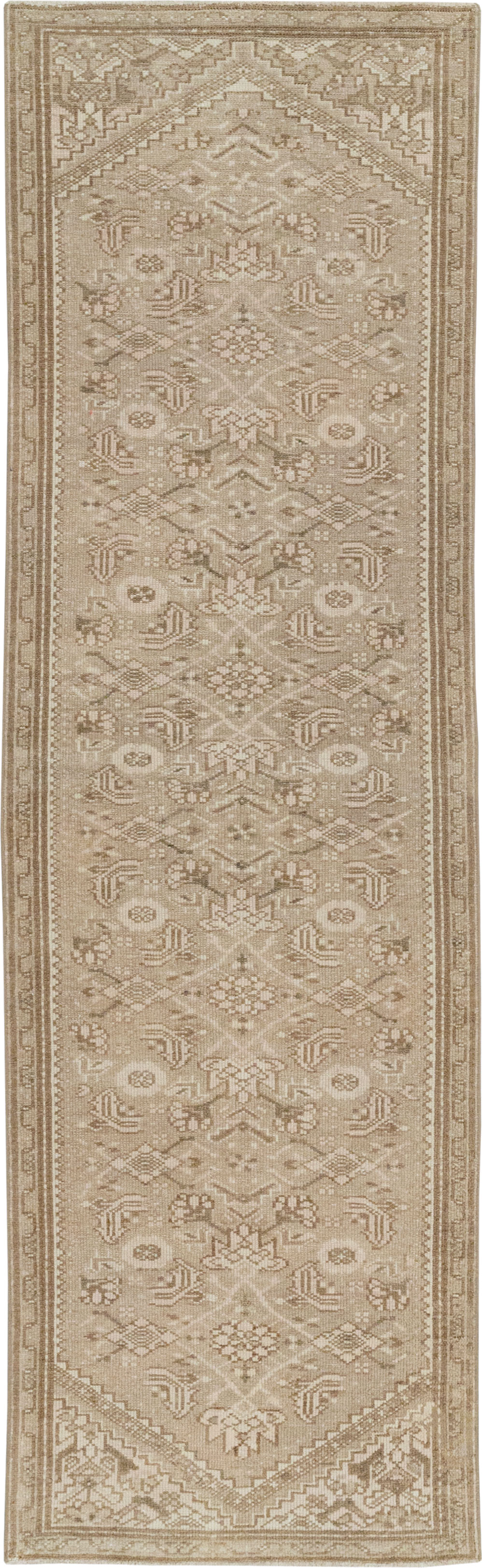 Vintage Persian Malayer Runner, No.33371 - Gss