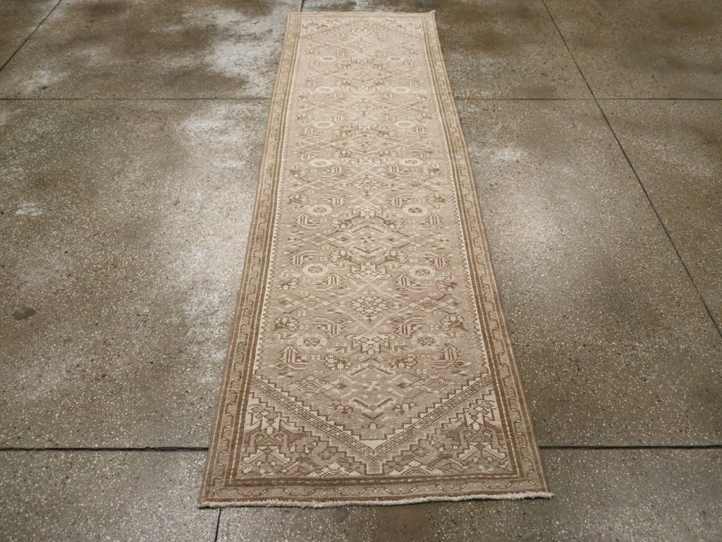 Vintage Persian Malayer Runner, No.33371 - Gss