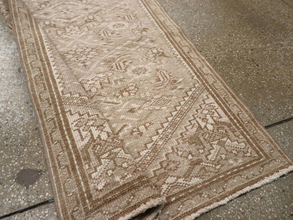 Vintage Persian Malayer Runner, No.33371 - Gss