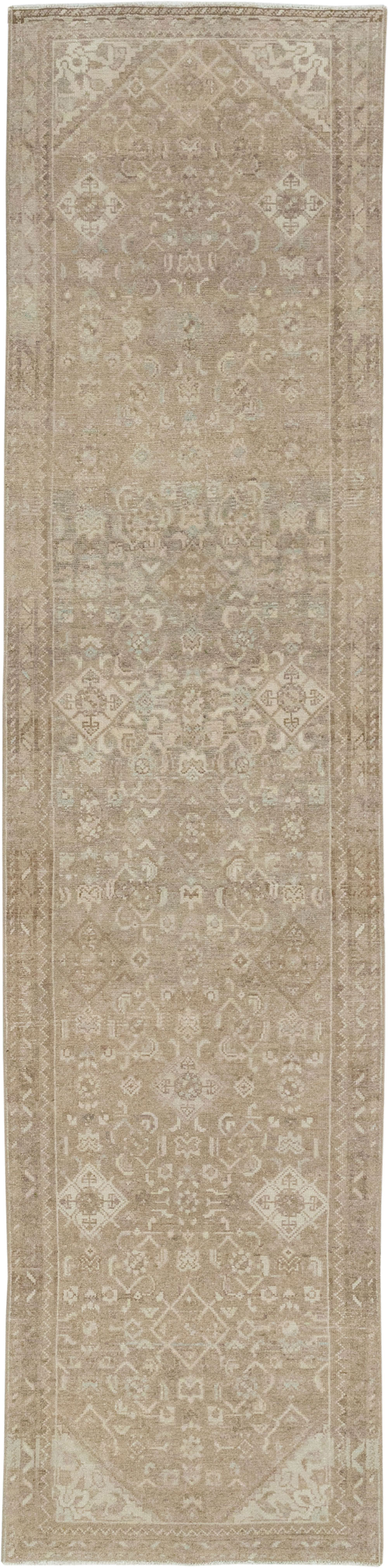 Vintage Persian Malayer Runner, No.33372 - Gss