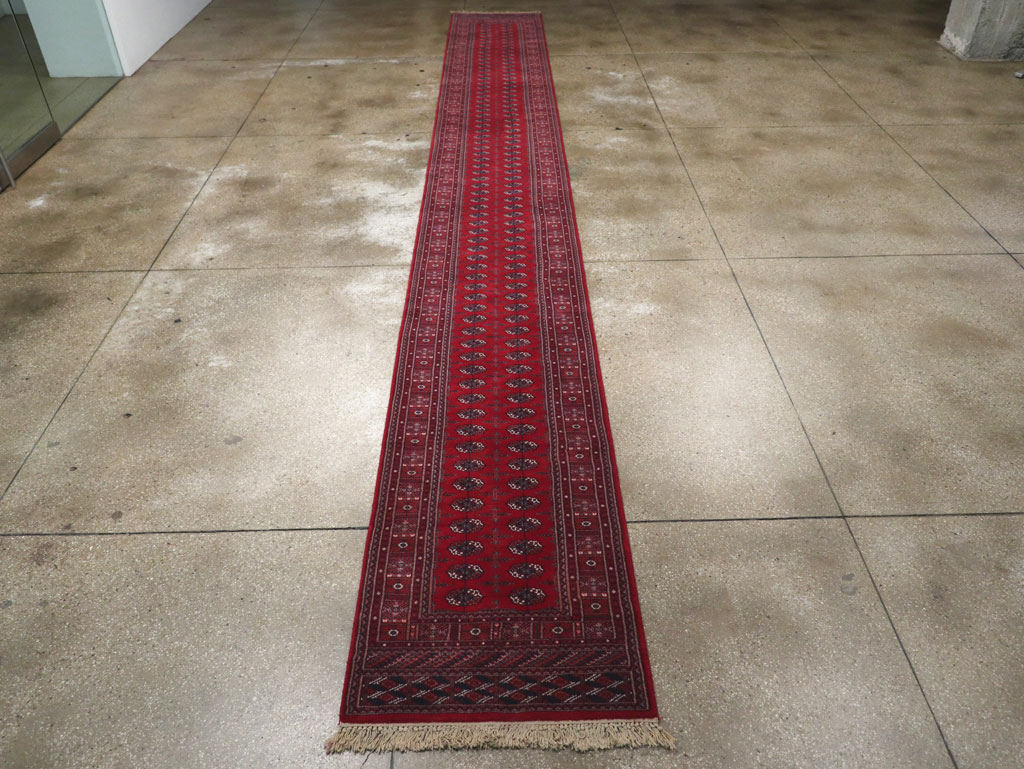 Modern Central Asian Bokhara Long Runner, No.33377 - Gss