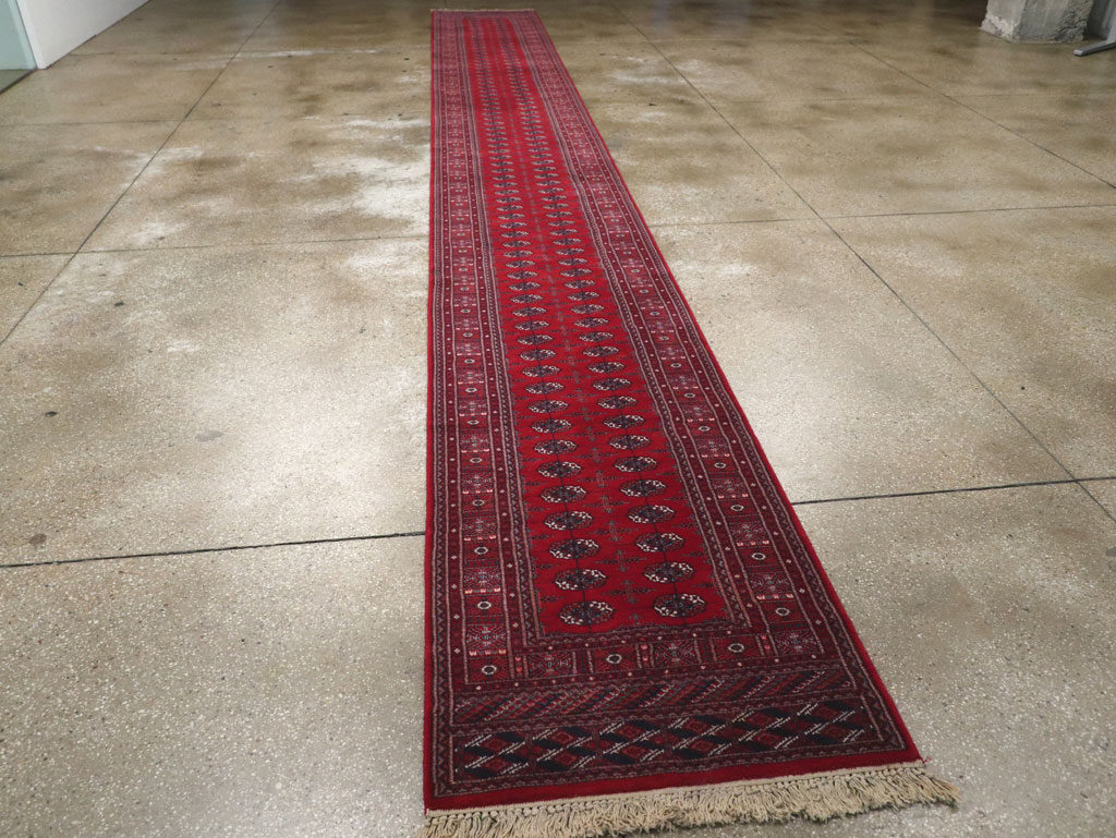 Modern Central Asian Bokhara Long Runner, No.33377 - Gss