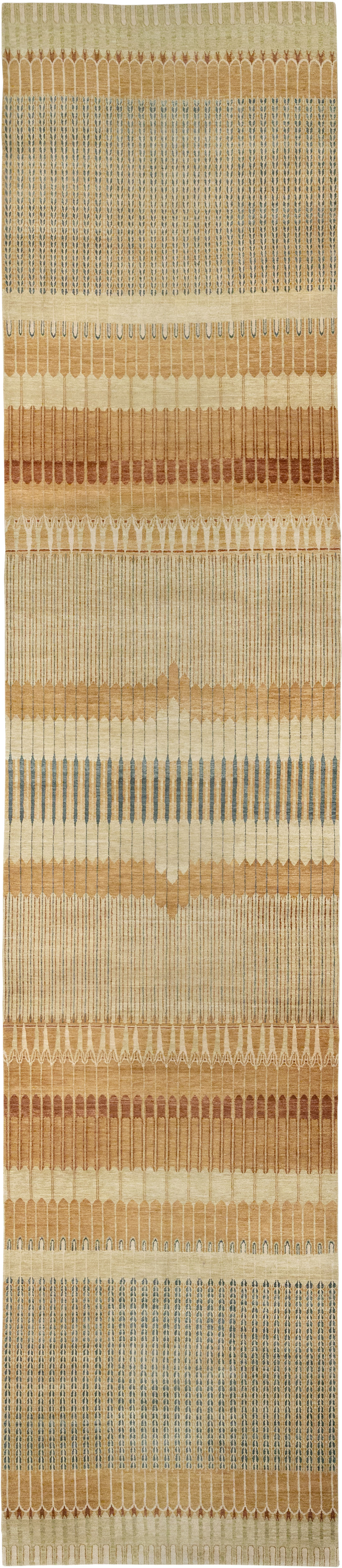 Modern Tibetan Long and Narrow Carpet, No.33382 - Gss