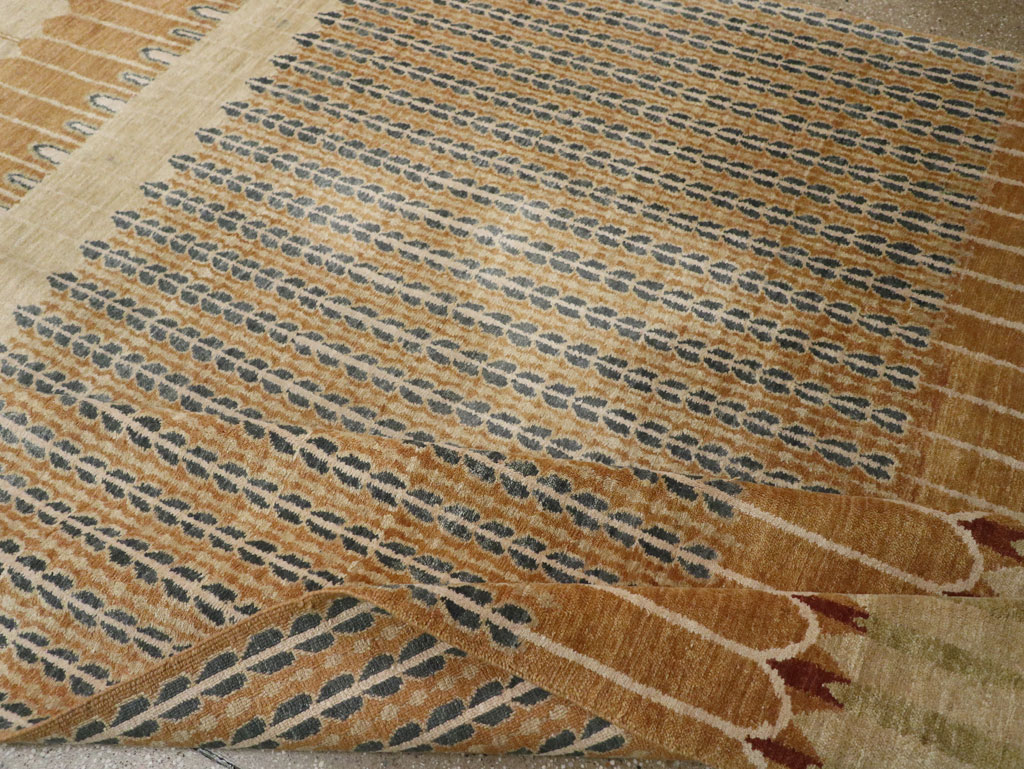 Modern Tibetan Long and Narrow Carpet, No.33382 - Gss