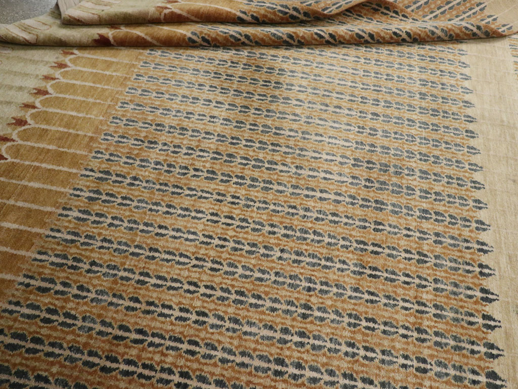 Modern Tibetan Long and Narrow Carpet, No.33382 - Gss