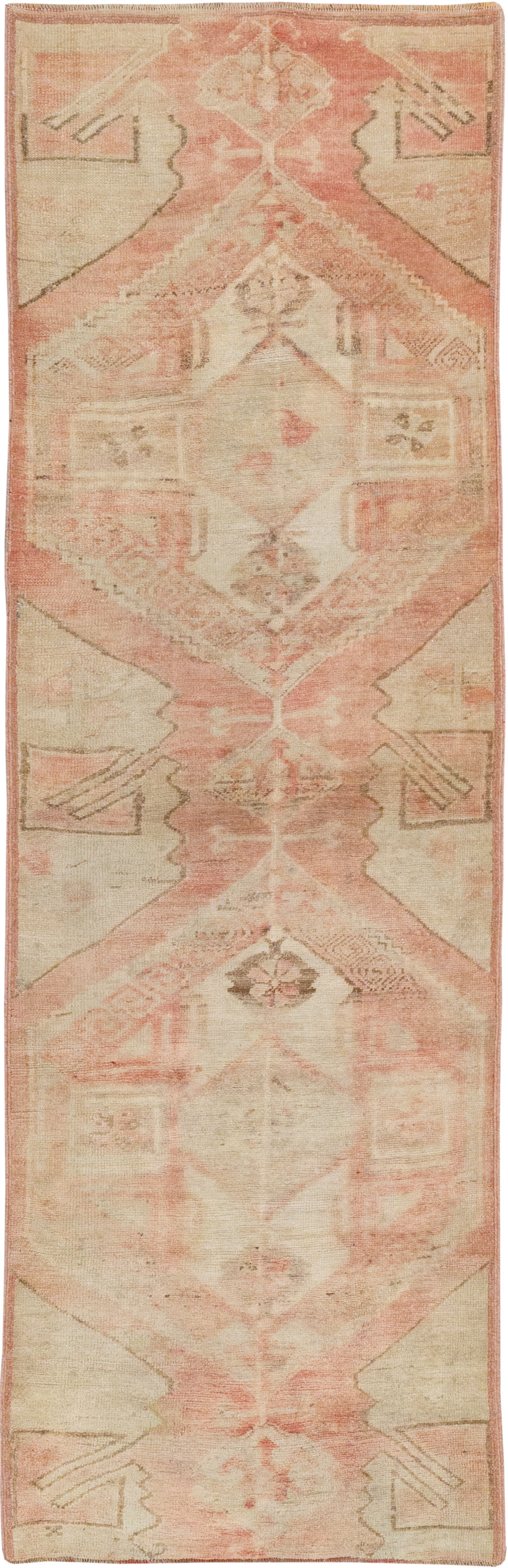 Vintage Turkish Anatolian Runner, No.33384 - Gss