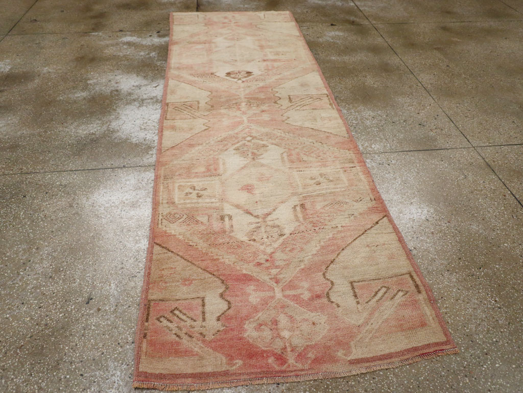 Vintage Turkish Anatolian Runner, No.33384 - Gss