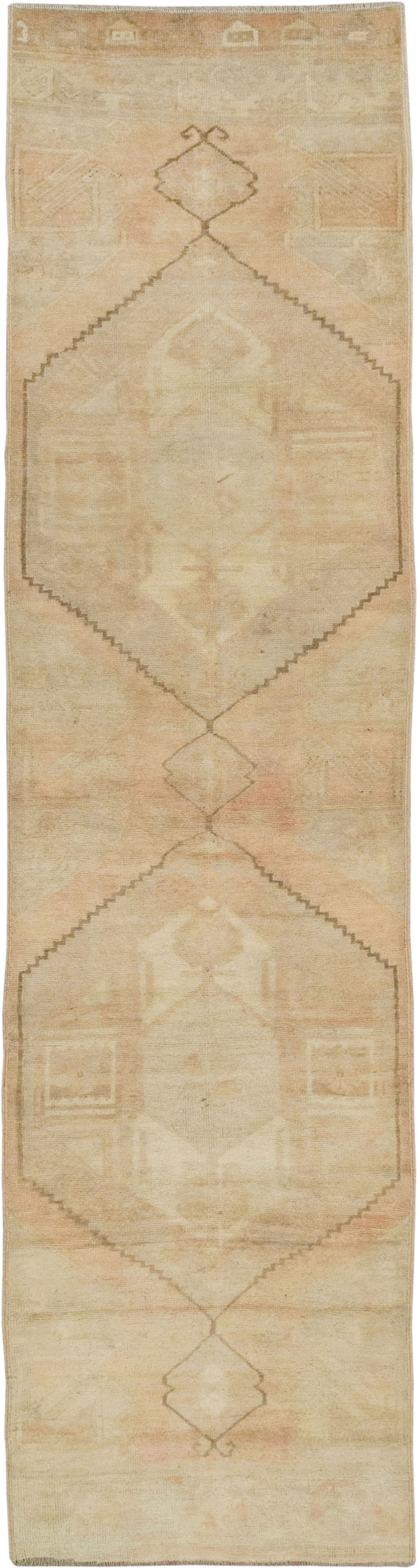 Vintage Turkish Anatolian Runner, No.33386 - Gss