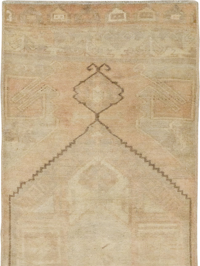 Vintage Turkish Anatolian Runner, No.33386 - Gss