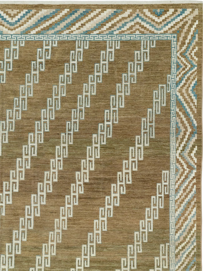 Modern East Turkestan Khotan Large Room Size Carpet, No.33390 - Gss