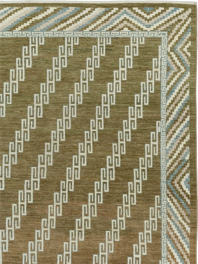 Modern East Turkestan Khotan Large Room Size Carpet, No.33390 - Gss