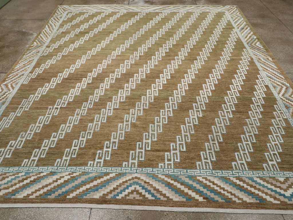 Modern East Turkestan Khotan Large Room Size Carpet, No.33390 - Gss